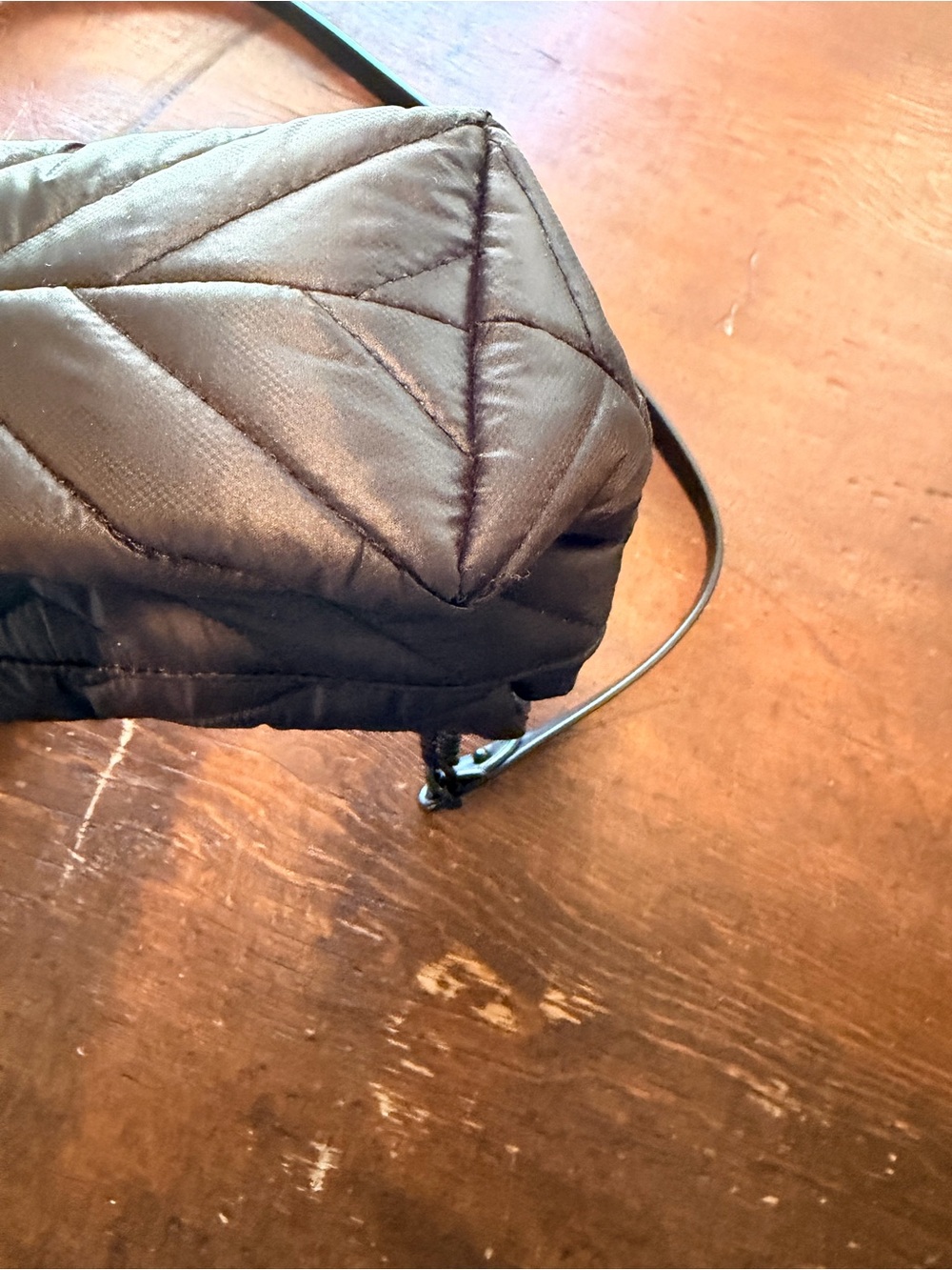 Rebecca Minkoff Black Quilted Chevron Flap Crossbody - Picture 16 of 16